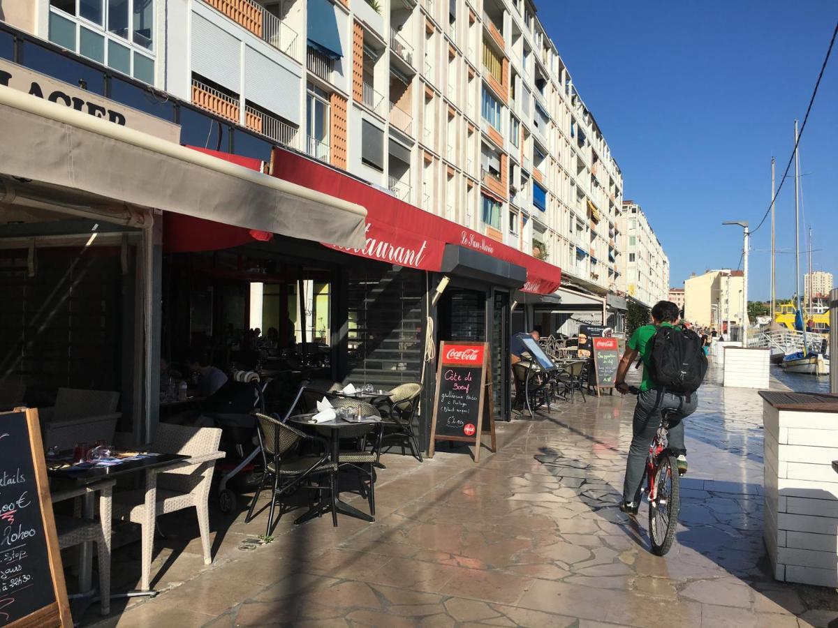 Goeland 3, Climatise, Wifi, Balcons Petite Vue Mer Laterale Au 3 Eme Etage Sans Ascenseur Toulon Kültér fotó